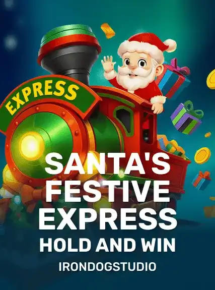 Santa's Festive Express Hold and Win game tile