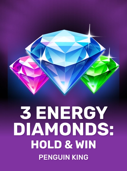 3 Energy Diamonds: Hold & Win game tile